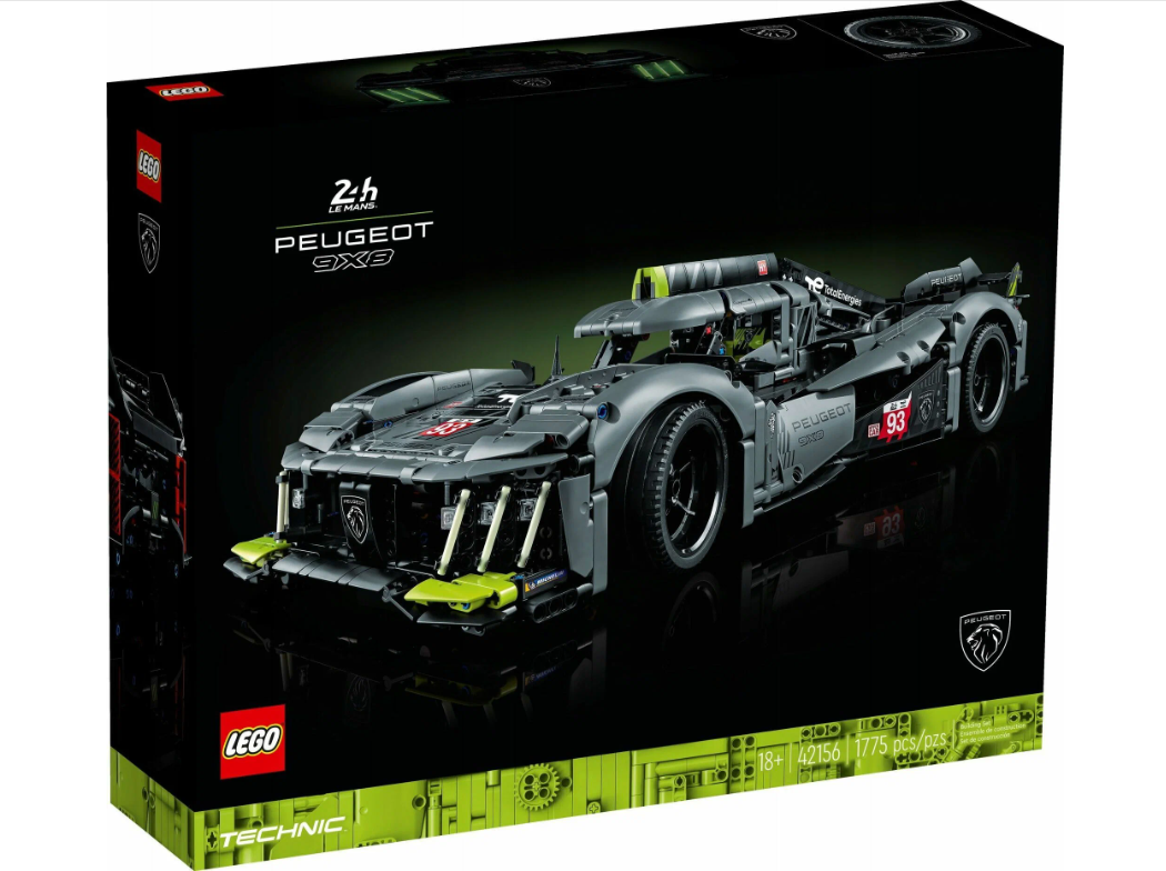 LEGO 42156 Гибридный гиперкар PEUGEOT 9X8 24 часа в Ле-Мане