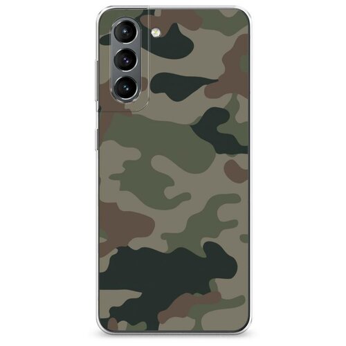 фото Чехол силиконовый samsung galaxy s21 камуфляж 1 case place
