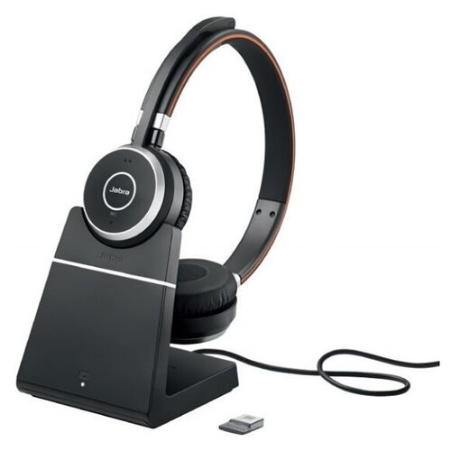 Jabra Evolve 65 Charging Stand Link360 Stereo UC [6599-823-499] - Bluetooth стереогарнитура