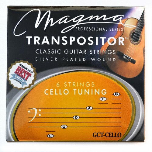 комплект струн для классической гитары magma strings gct cello Комплект струн для классической гитары Magma Strings GCT-CELLO