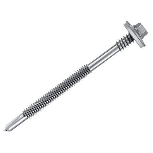 Саморез для сэндвич-панелей Harpoon 6.3/7.0х165мм, (сталь до 25мм), 100 шт, 3.1 кг (саморез-шуруп для сэндвича)