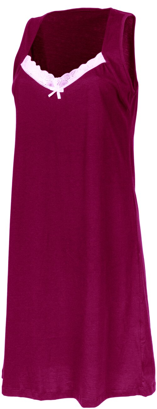 Сорочка Монотекс, размер 44, бордовый