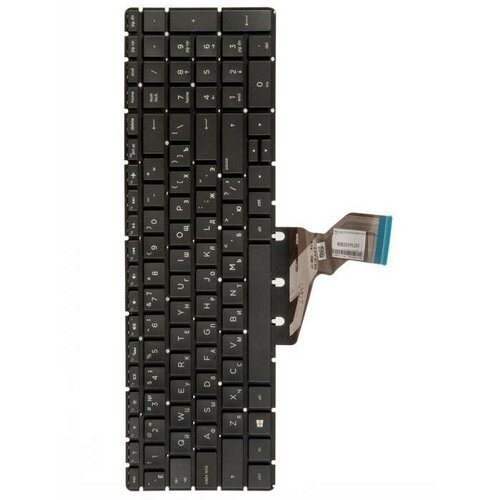Клавиатура keyboard для ноутбука HP черная без рамки с подсветкой 925008-001 1958₽