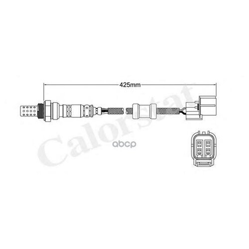 фото Лямбда-зонд honda: accord vi купе 3.0 v6 24v 97-03, civic v hatchback 1.6 16v vtec 91-95, civic v купе 1.5 i lsi/1.6 i vtec 93-96, civic v седан 1.6 16v vtec/1.6 vernet арт. ls140002