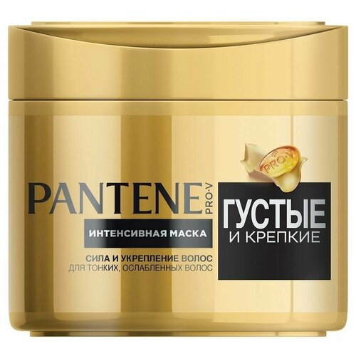 Маска для волос Pantene Густые и крепкие 300мл