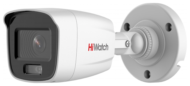 Видеокамера IP HIKVISION HiWatch , 4 мм, белый - фото №1