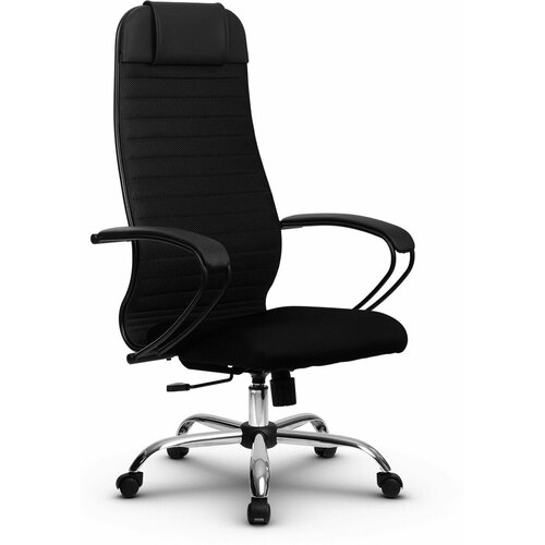 Офисное кресло Метта Комплект 21 (Черный), основание Сh 17833