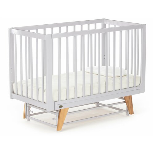 детская кровать nuovita stanzione inizio swing bianco natural белый натуральный Детская кровать Nuovita Stanzione INIZIO swing (муссон/натуральный)