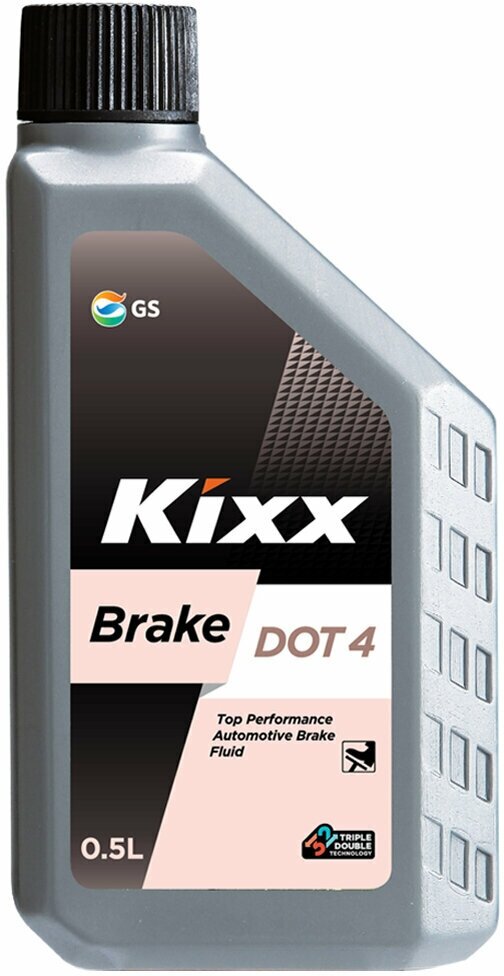 Тормозная жидкость Kixx Brake DOT4 0.5 л