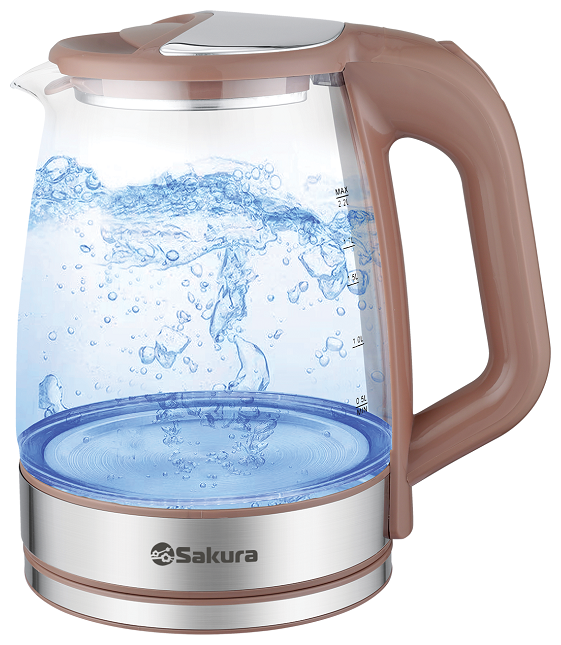 Чайник SAKURA SA-2722BR 2.2л стекло