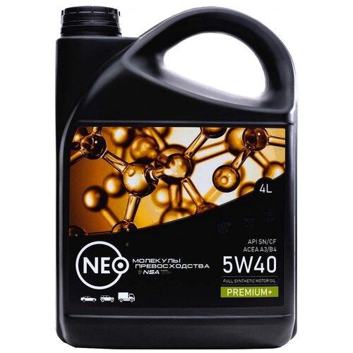 Моторное масло NEO Revolution A 5W-40 синтетическое 4 л