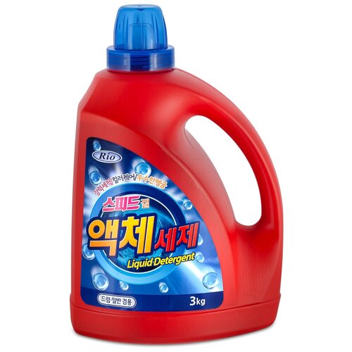 Гель для стирки Speed Gel Liquid Detergent RIO 3 кг, Shairin, Южная Корея