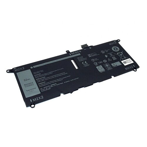Аккумуляторная батарея для ноутбука Dell XPS 13 9380 7.6V (6500mAh)