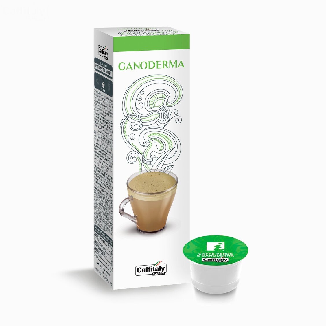 Кофе в капсулах Caffitaly Ecaffe Green Coffee and Ganoderma, 10 кап. в уп. - фотография № 2