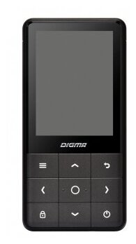 Плеер Hi-Fi Flash Digma Y4 BT 16Gb черный2.4"FMmicroSDHC