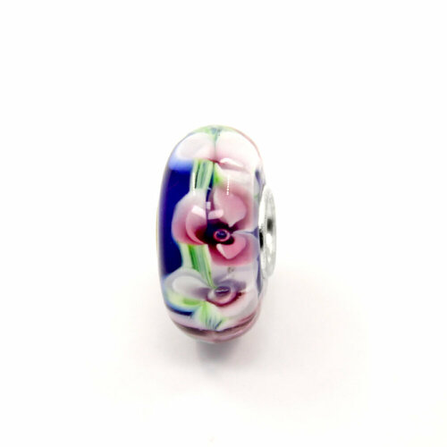 фото Handinsilver ( посеребриручку ) подвеска-шарм из муранского стекла lampwork синий (1шт)