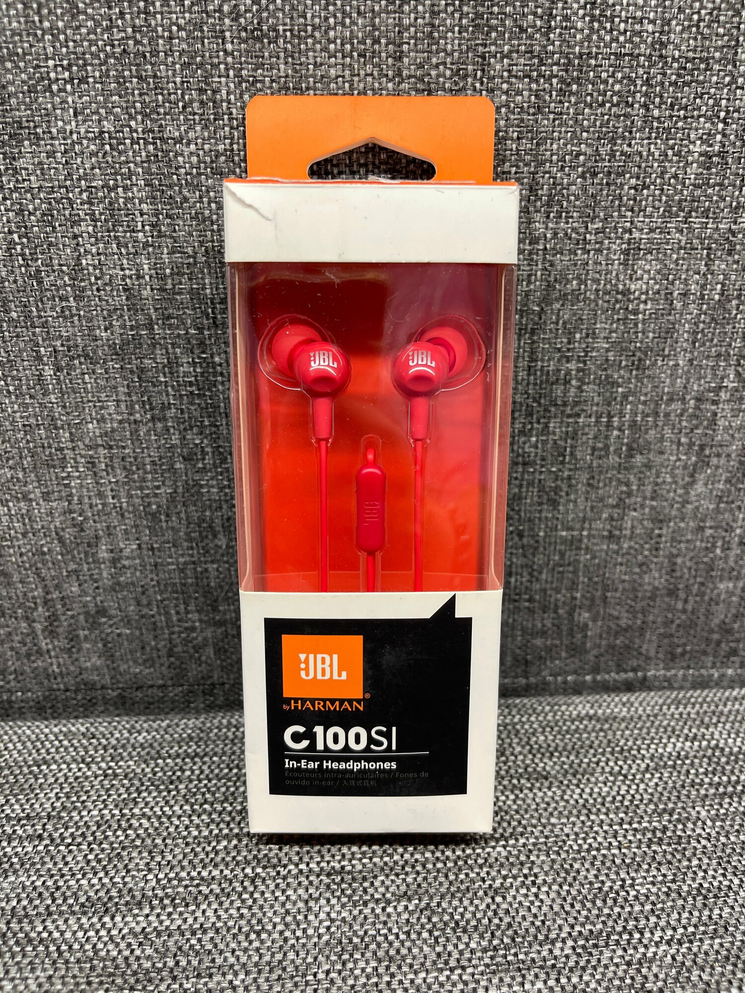 Наушники JBL C100SI, красный
