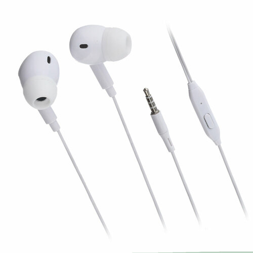 Наушники внутриканальные GoPower GPHP06 белый 00-00022771 60000₽