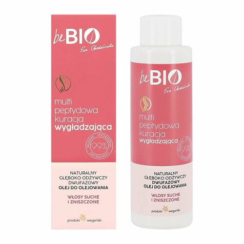 Масло для волос BEBIO с биопептидами (питательное) 100 мл