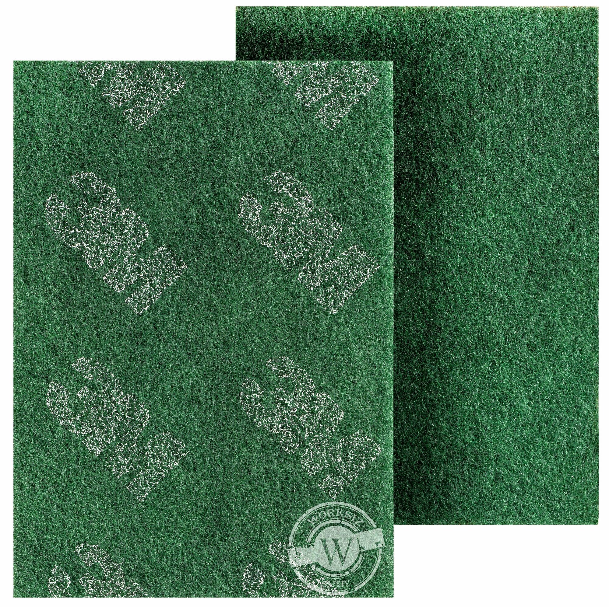 Зеленый абразивный шлифовальный лист 3M™ Scotch-Brite™ арт. 7496 (Скотч брайт) A VFN P360 158x224 мм