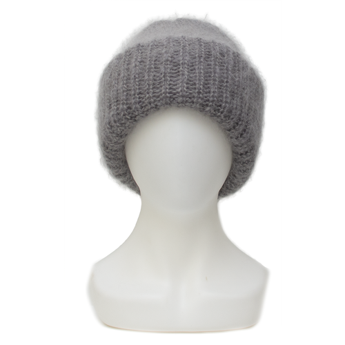 фото Шапка claudia, размер 57/58, серый