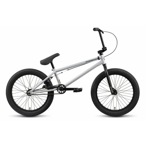 bmx atom ion 2022 20 4 бордовый Велосипед ATOM Ion (2022) Silver, 20.4