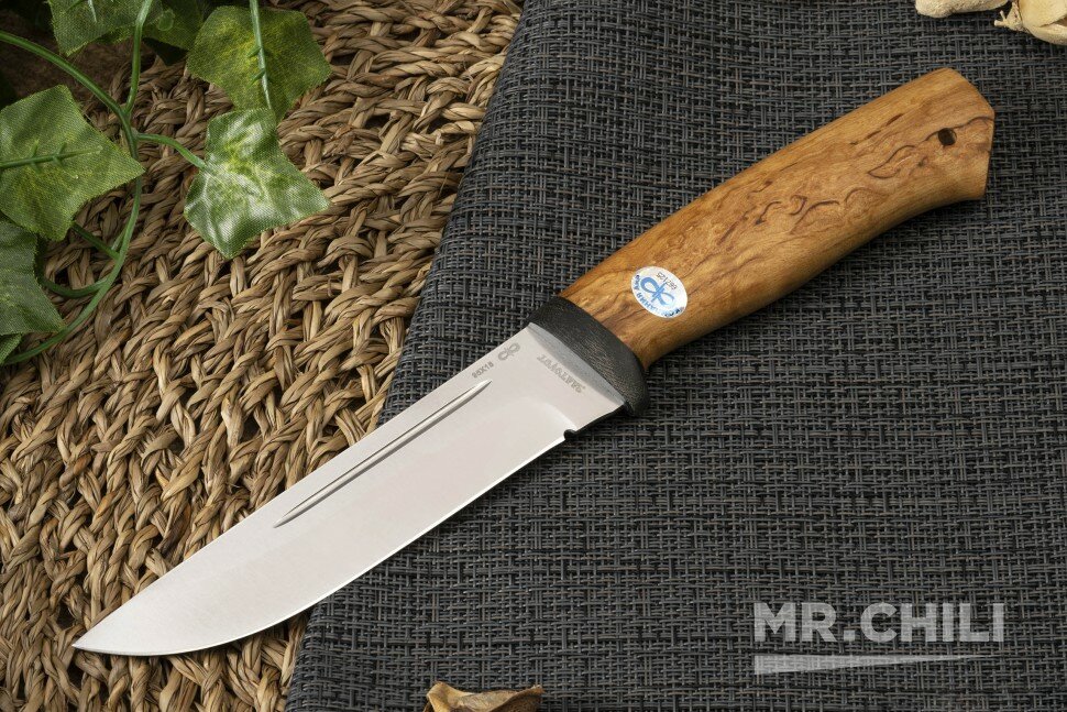 Нож "Бекас" АиР (95х18, карельская береза)