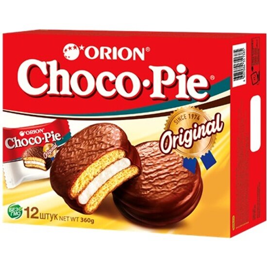 Пирожное Orion Choco Pie ORION "Choco Pie" 360 г