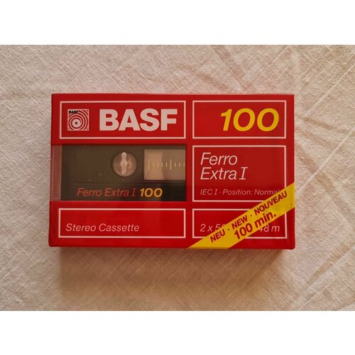 Аудиокассета BASF Ferro Extra I 109 аудиокассета basf ferro maxima 1