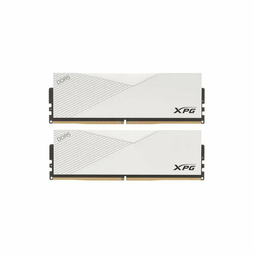 Модуль памяти A-Data DDR5 DIMM 6400MHz PC-51200 CL32 - 32Gb Kit 2x16Gb AX5U6400C3216G-DCLAWH 1634900₽