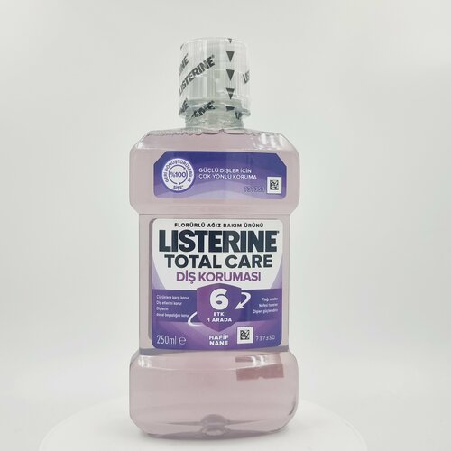 Ополаскиватель для полости РТА LISTERINE 6 в 1 Total Care 250 мл ополаскиватель listerine total care 500 мл