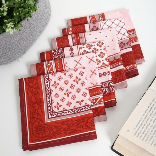 Носовой платок DomoVita, мультиколор