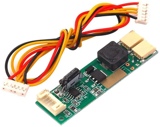 Преобразователь высокого напряжения контроллер LED подсветки GSMIN CA-155 REV:03, 10-30В (Зеленый)