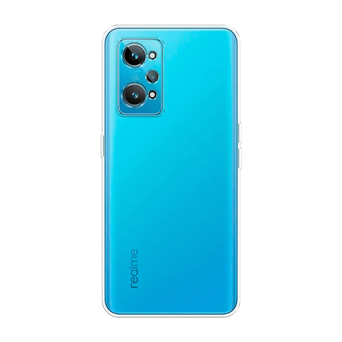 Силиконовый чехол на Realme GT 2 / Реалми GT 2, прозрачный силиконовый чехол пальмовые ветви арт на realme gt 2 реалми gt 2