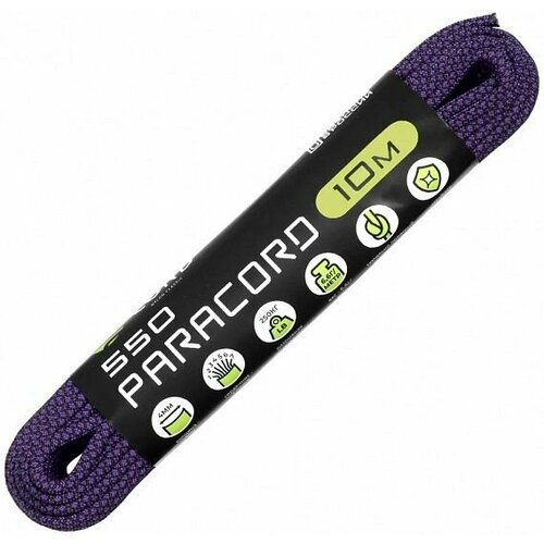 Паракорд 550 CORD nylon 10м RUS (purple snake) синий
