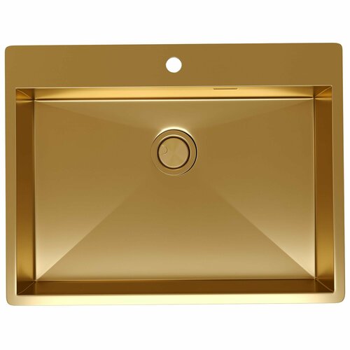 фото Кухонная мойка reflexion iseo rx2265gd брашированное золото