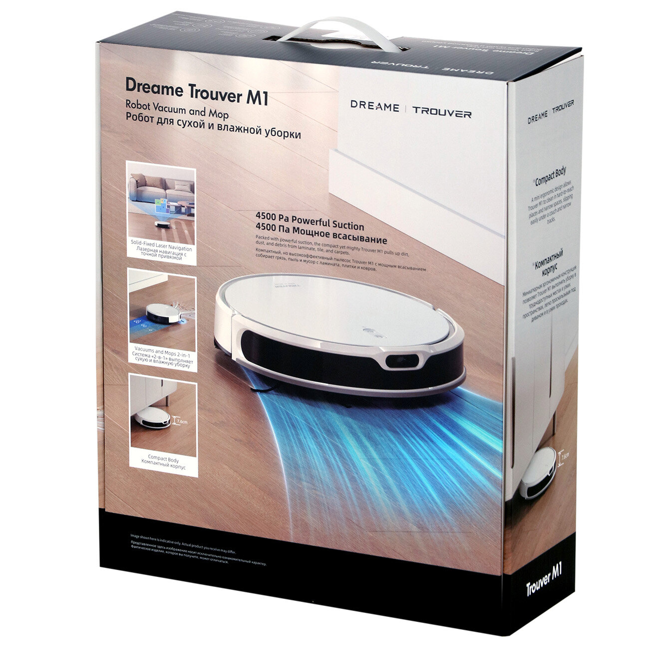 Роботы-пылесосы Dreame Trouver Робот-пылесос Dreame Trouver M1 Белый