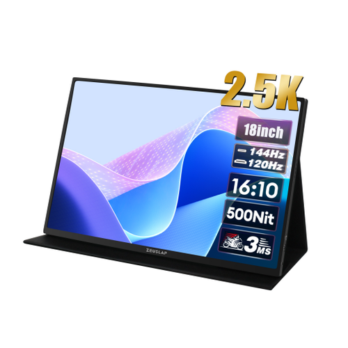Монитор Zeuslap 18 144Hz IPS 2560х1600 1610 500кдм 100 sRGB черный 1999000₽