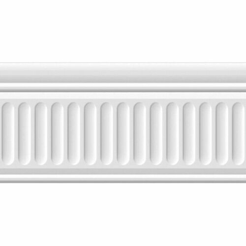 Бордюр настенный KERAMA MARAZZI Бланше 9,9х20 белый