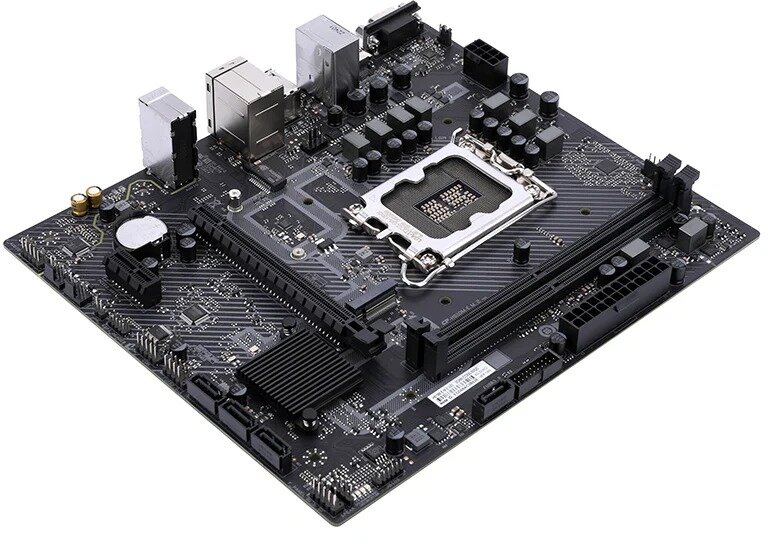 Материнская плата Colorful H610M-E M.2 V20 H610 LGA1700 2xDDR4 1xPCIEx16 1xPCIEx1 1xM.2 4xUSB3.1Gen1 6xUSB2.0 4xSATA3.0 1G VGA HDMI M-ATX RTL — фото 1