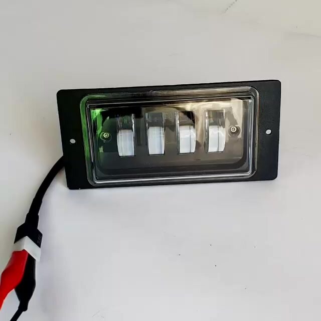 Противотуманные фары ПТФ светодиодные 4 линзы 40W для ВАЗ 2110, 2111, 2112, 2114, 2115 / Chevrolet Niva до 2009, 2 шт. — фото 1