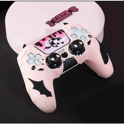 розовый, черный