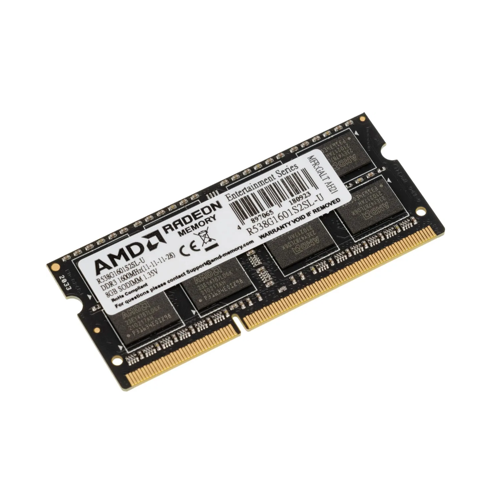 Модуль оперативной памяти AMD Radeon R5 Entertainment Series 8 Gb (R538G1601S2SL-U) — фото 1