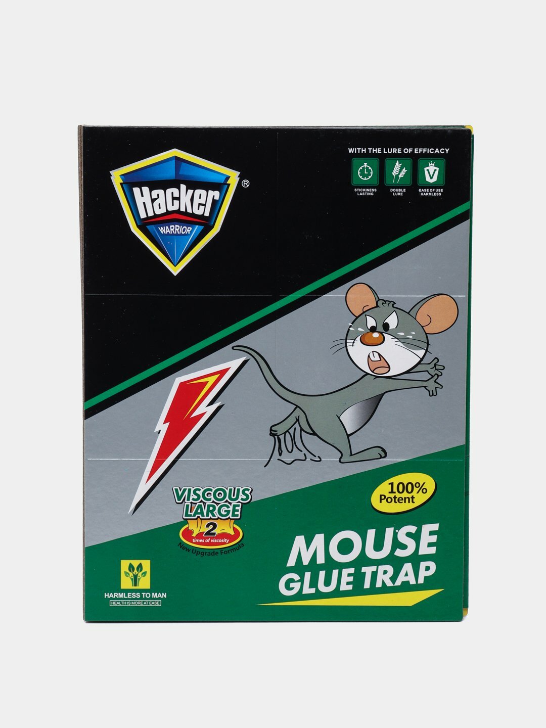 Мышеловка клеевая от крыс и мышей, Mouse Glue Hаcker, 1 шт