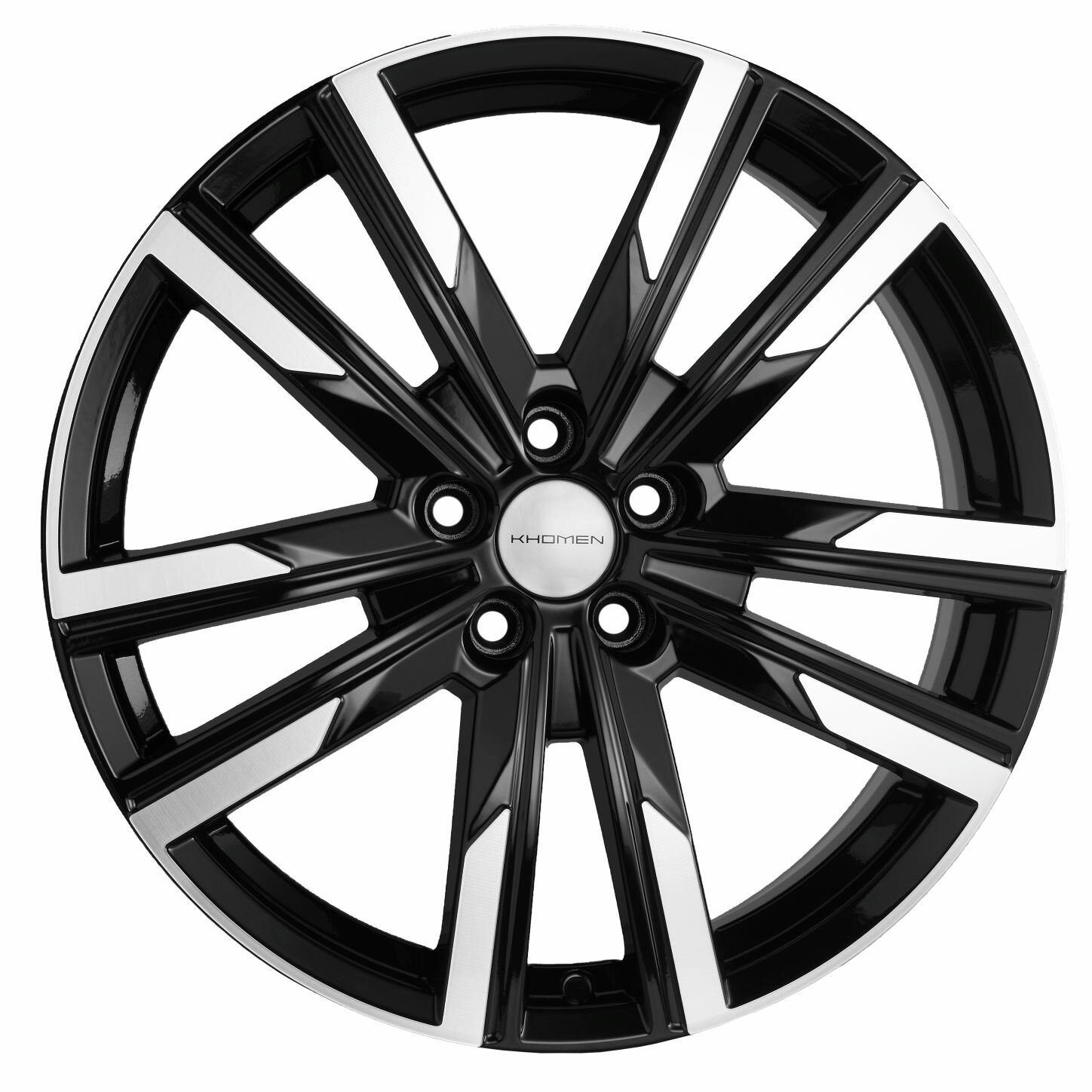 Колесный диск Khomen Wheels KHW1905 19x7.5" PCD5x120 ET41 D59.5 BLACK-FP