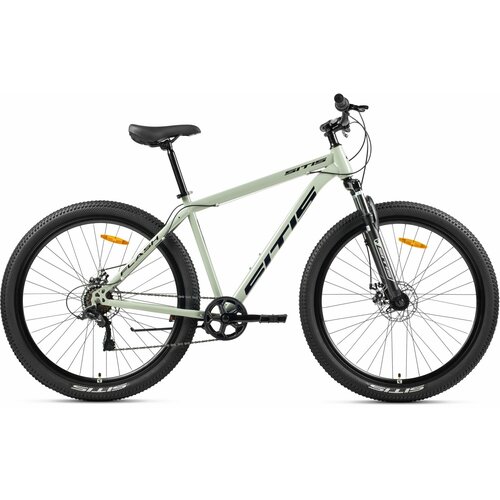 Велосипед SITIS FLASH 7SP 29 2025 Grey-Black хардтейл взрослый мужской со стальной рамой 21 для роста 185-195 см 23274₽