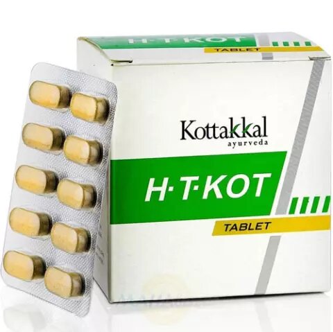 ЭйчТиКот Коттаккал  от гипертонии  HTKotот Kottakkal 100 табл