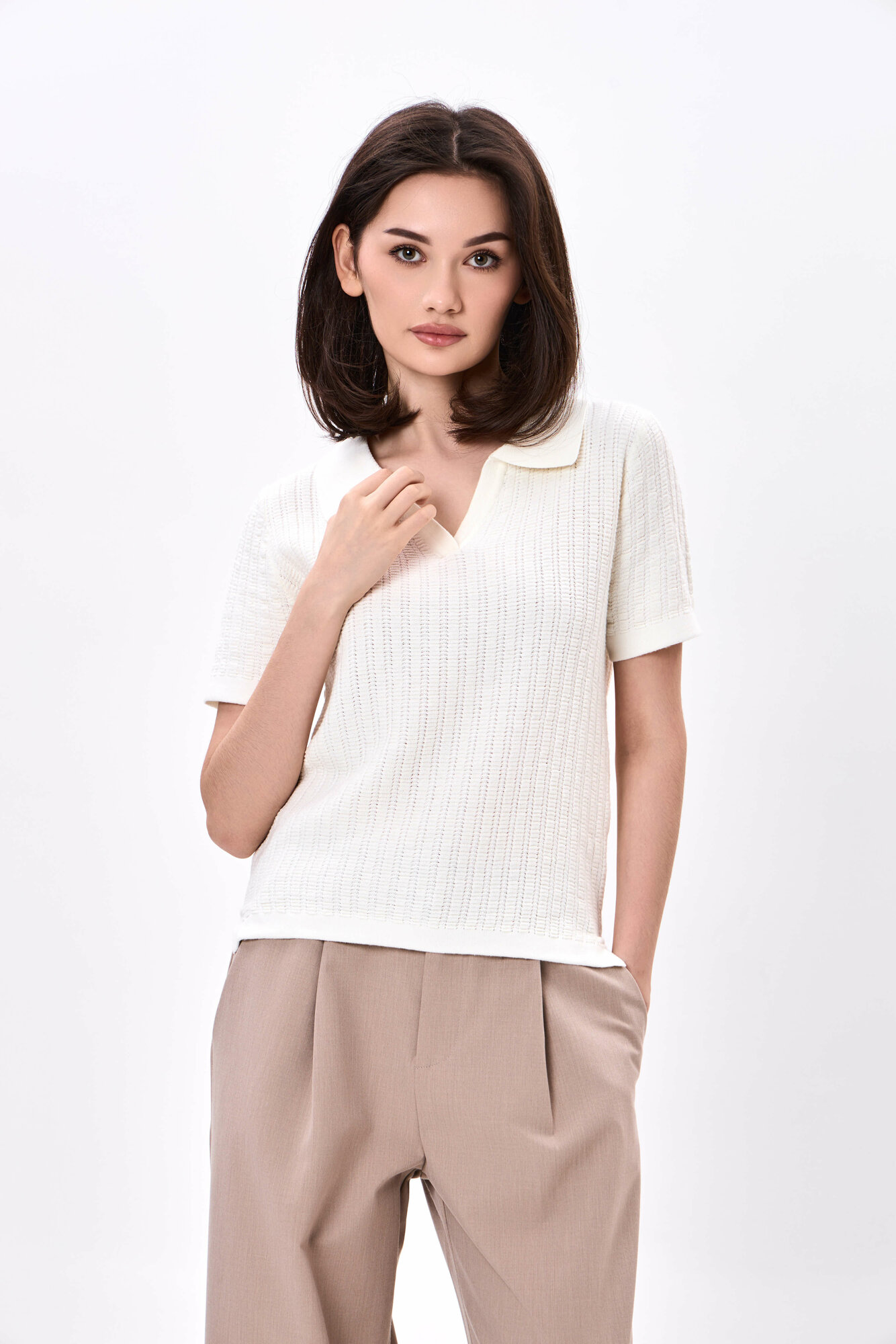 Джемпер TERRA PRO, размер S, whisper white — фото 1