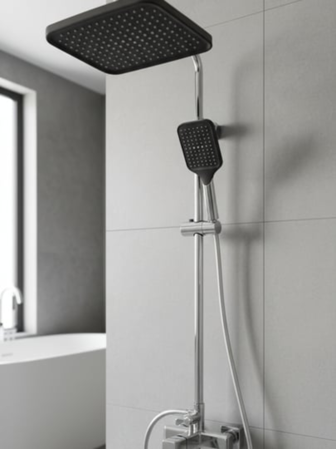 Душевая система с верхним и ручным душем – комфорт и стиль в каждой детали