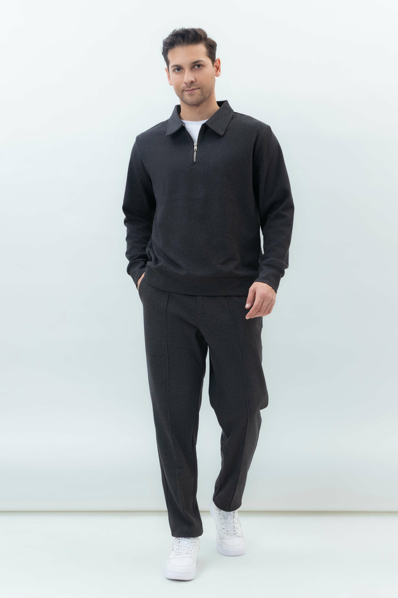 Брюки классические TERRA PRO, размер 30, dark grey — фото 1